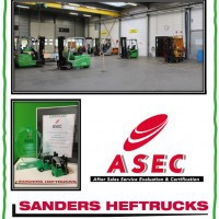 Sanders Heftrucks behaalt hoogste ASEC status: Excellent